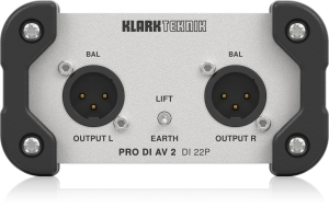 Klark Teknik DI 22P пассивный стерео директ-бокс в Буйнакске